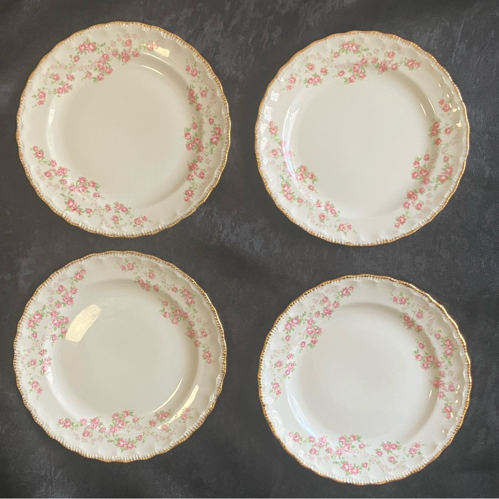 Italian Vintage “Florence”
by POPE GOSSER plate set of 4, plates 1944